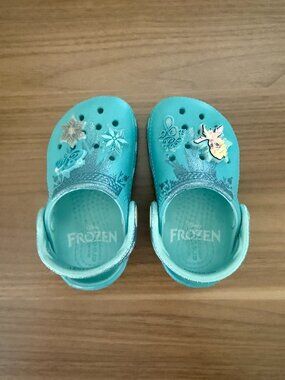 Crocs Frozen Clogs - Toddler Size 5